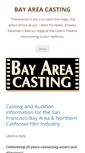 Mobile Screenshot of bayareacasting.com
